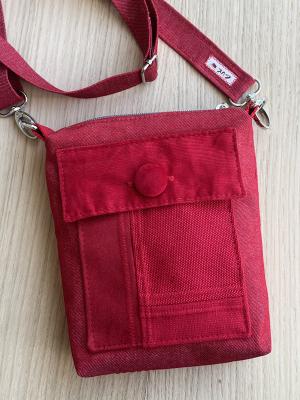 "Flickenwerk I mit Tasche" - ROTTÖNE